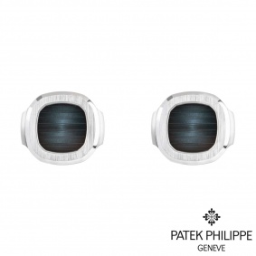 Patek Philippe White Gold Nautilus Cufflinks 205.9057G-001
